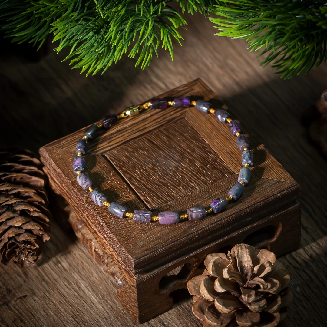 舒俱来桶珠脚链/DIY/多样性发一/C376