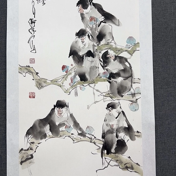 国画书画作品多次