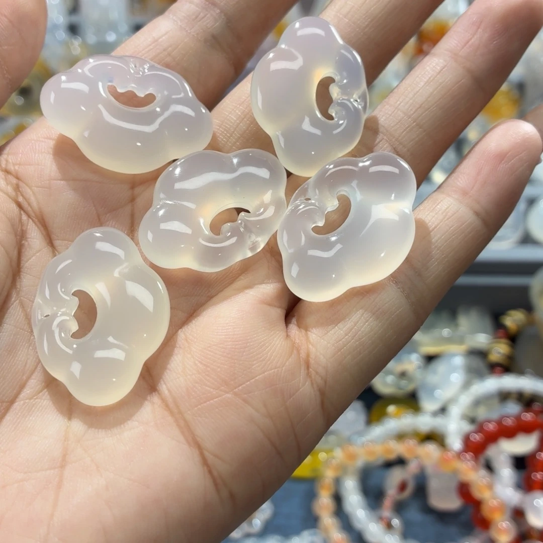 玛瑙/玉髓未镶嵌吊坠(不含链)