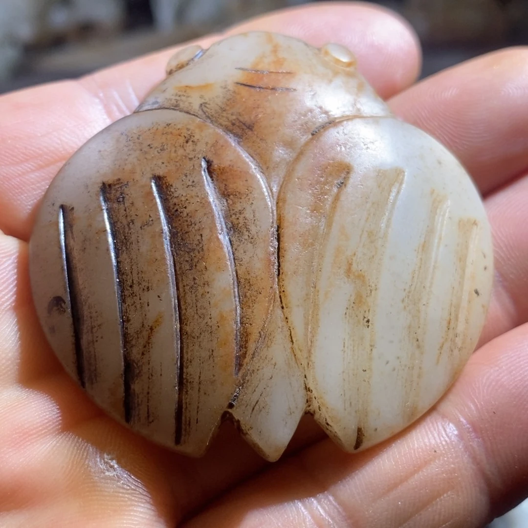 和田玉（糖玉）颈饰未镶嵌