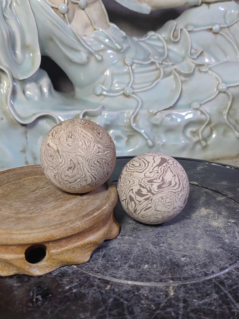 稀缺精品高货绞胎瓷