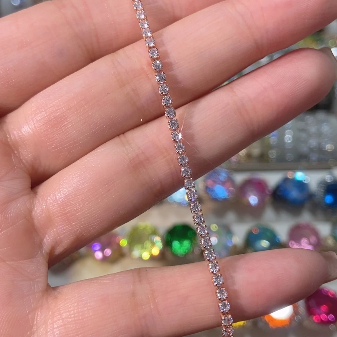 66锆石（处理）手链