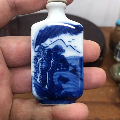 【闪购商品】瓶陶瓷艺术瓷器手工手绘陶瓷瓷器瓶壶