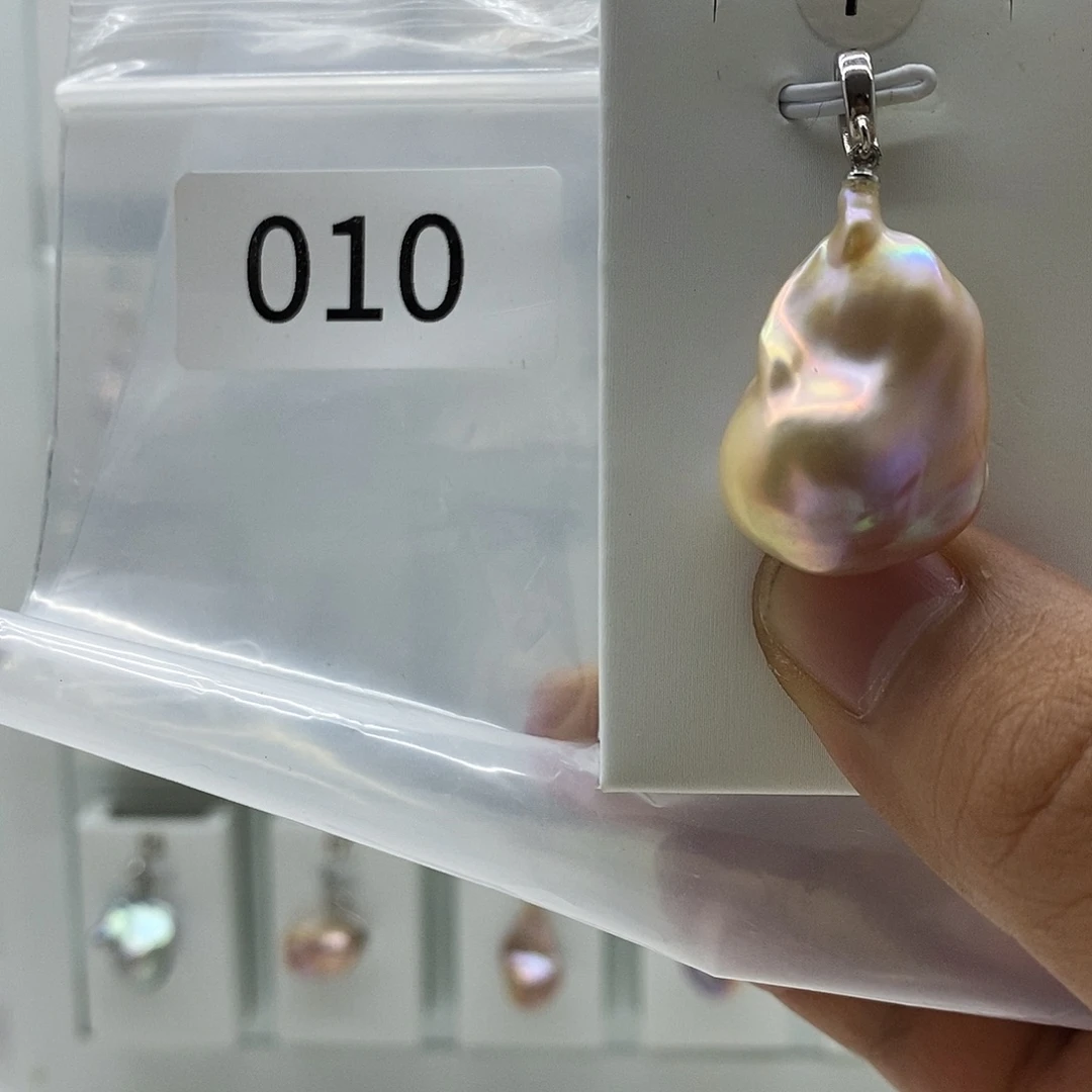 巴洛克珍珠001淡水珍珠合金