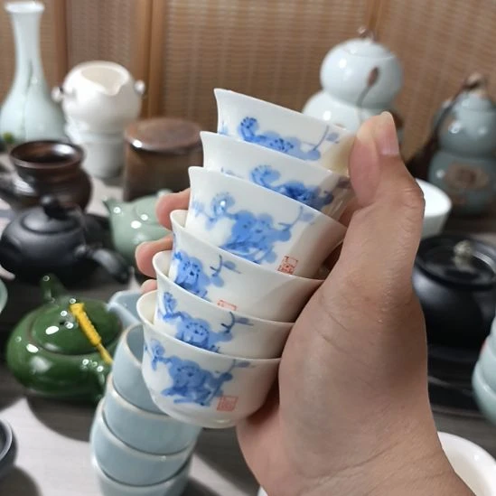 茶杯茶壶盖碗茶叶罐陶瓷陶瓷