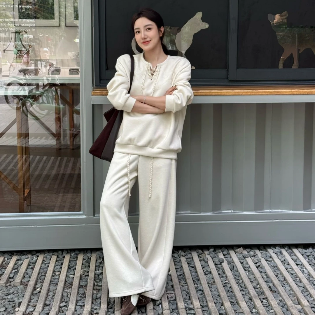 老钱风休闲宽松长袖卫衣-69270