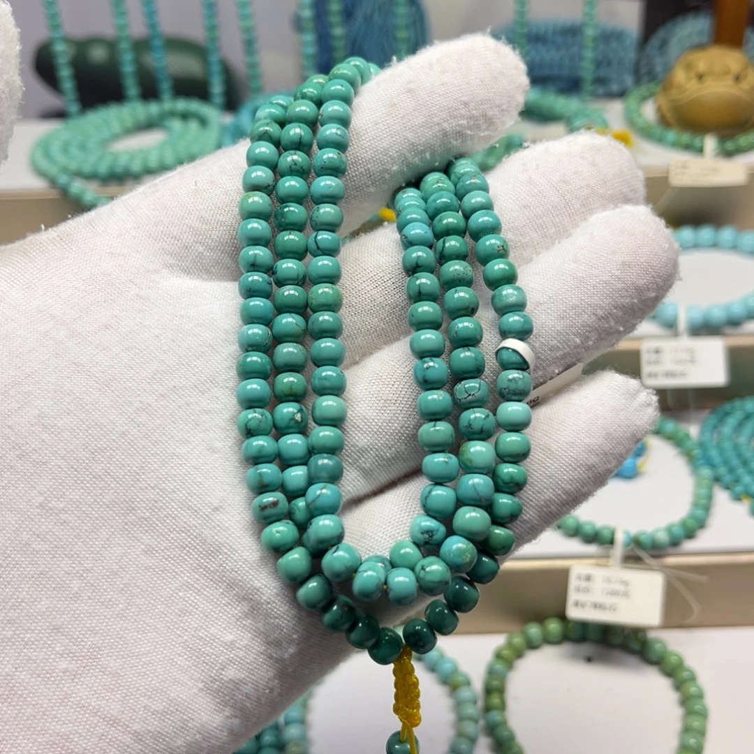 绿松石未镶嵌手链