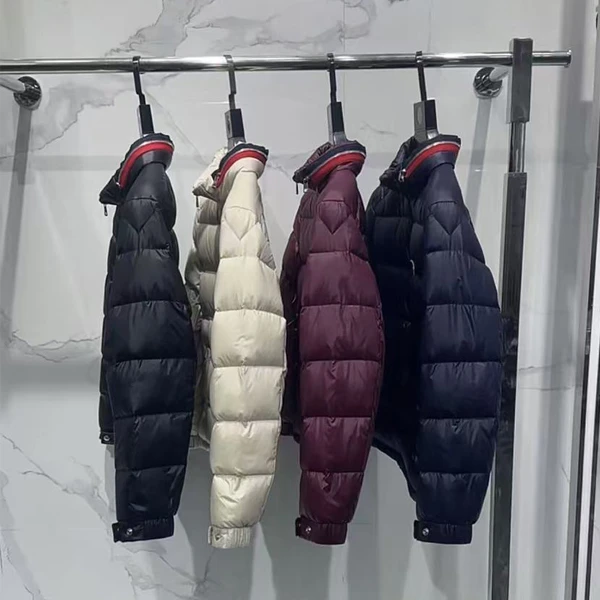 34133男士潮牌时尚小标立领四色衣服