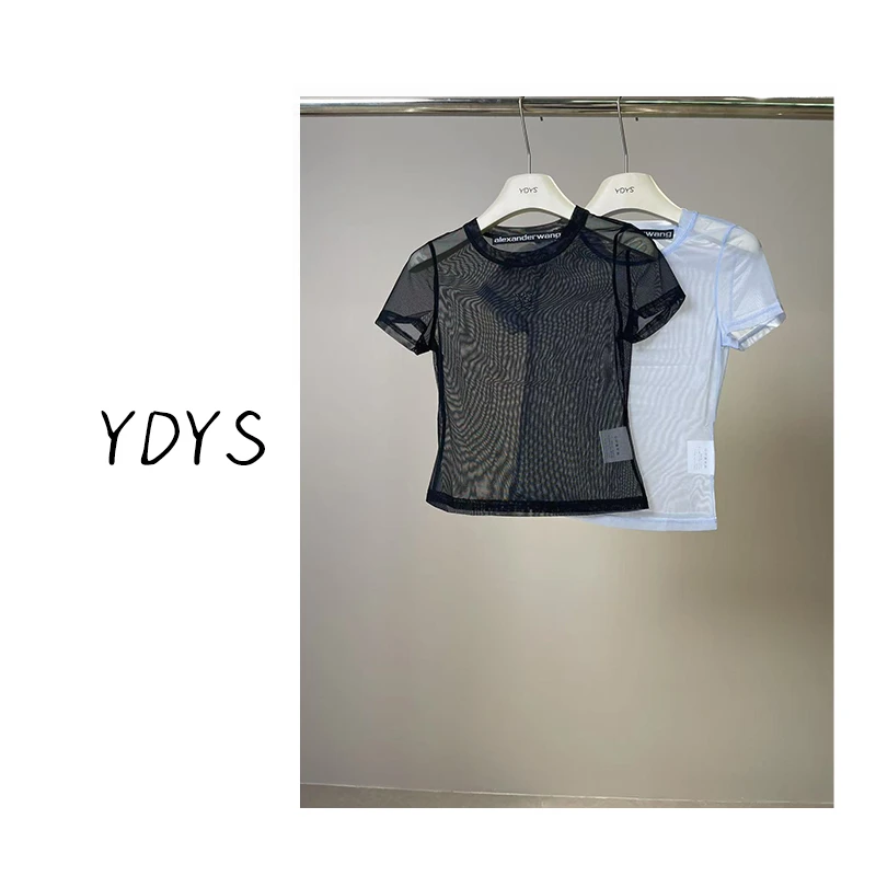 【YDYS】25K00457 2025新款时尚气质小众T恤