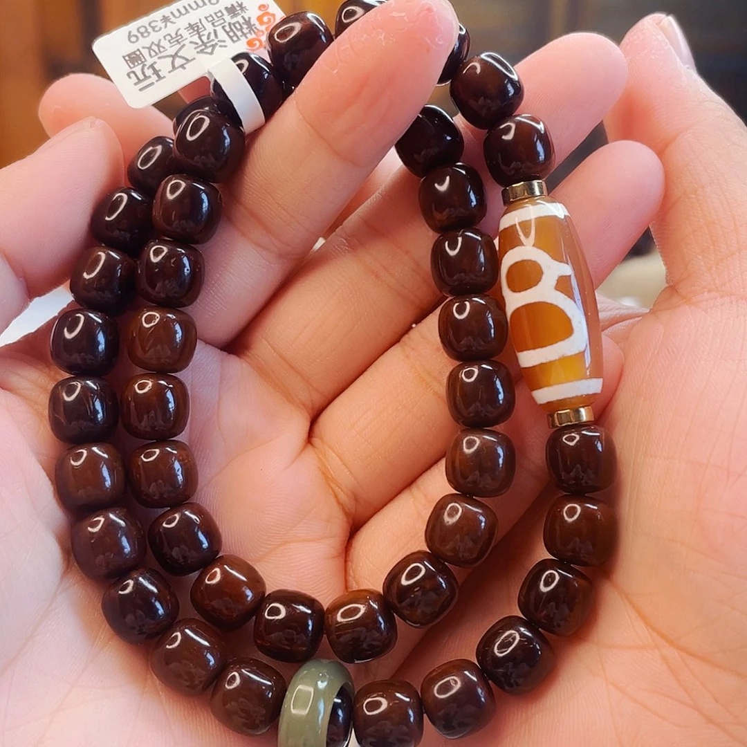 库克吊坠389财神双圈