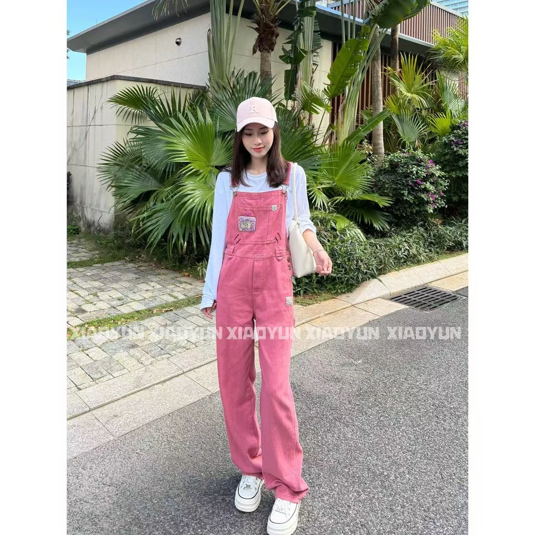 美少女背带裤 小允姐姐2025新款时尚气质高级美少女背带裤