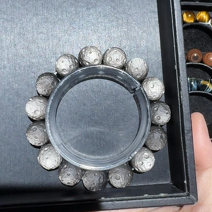 方****黑曜岩未镶嵌手链