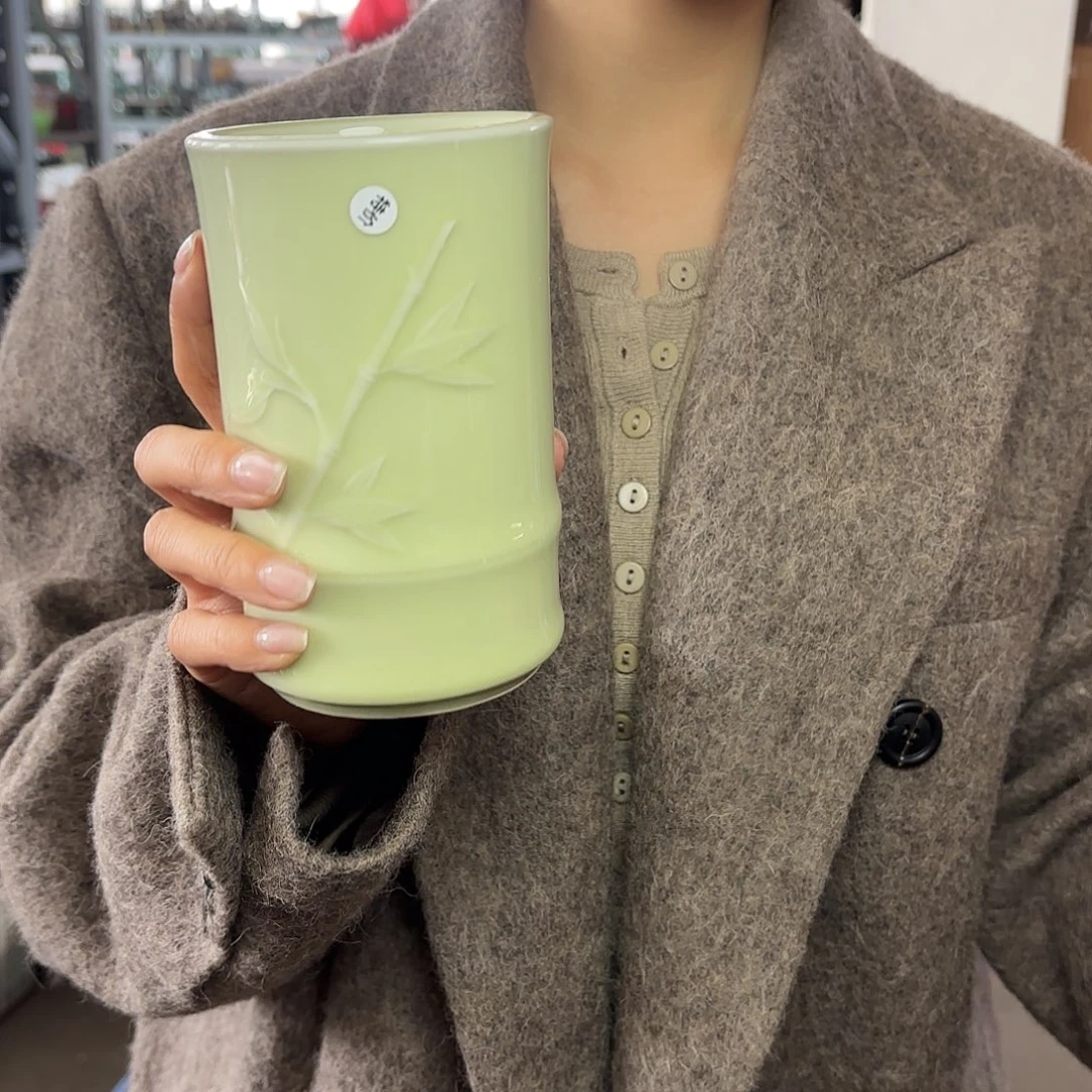 龙泉云间青瓷小米茶器