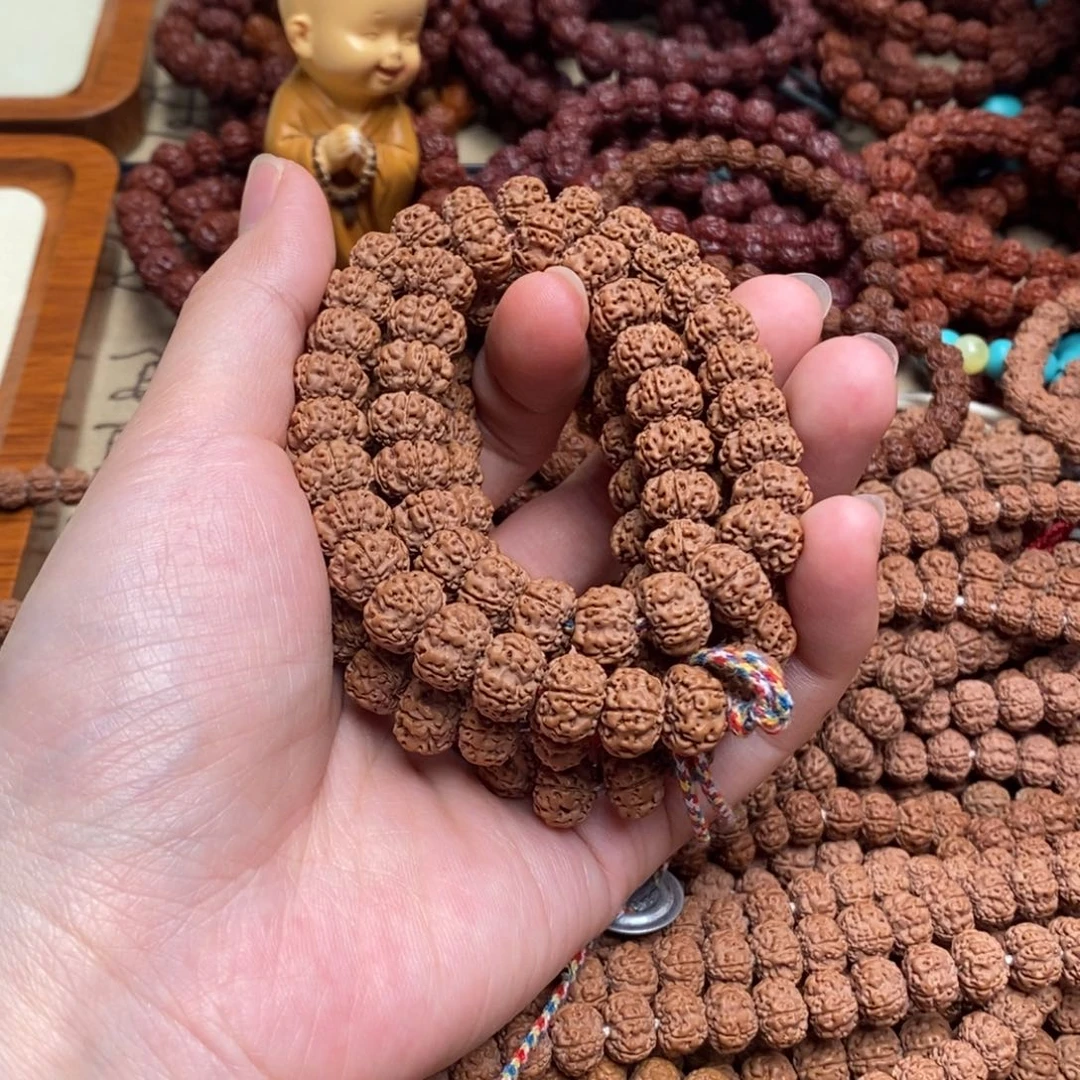 金刚菩提吊坠向*定制平细108卡10