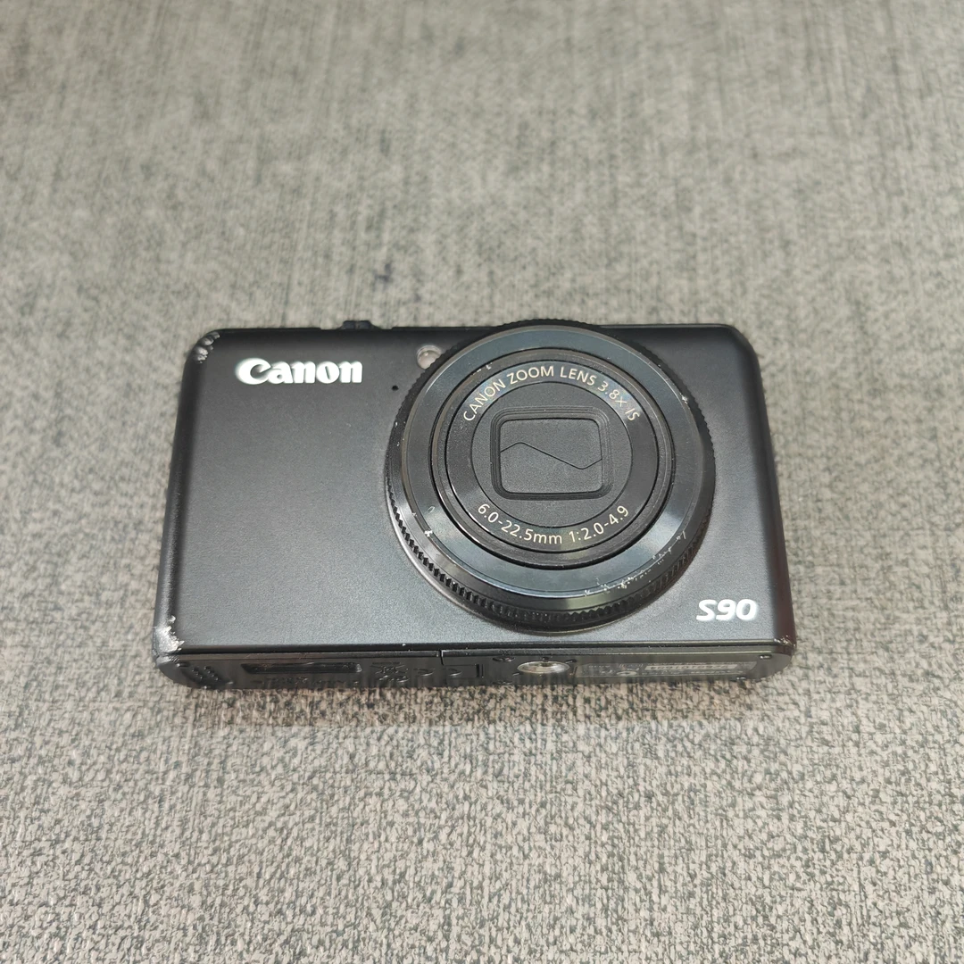 9新 Canon/佳能 【S90】相机 专业卡片机 弹出式闪光灯 福利价