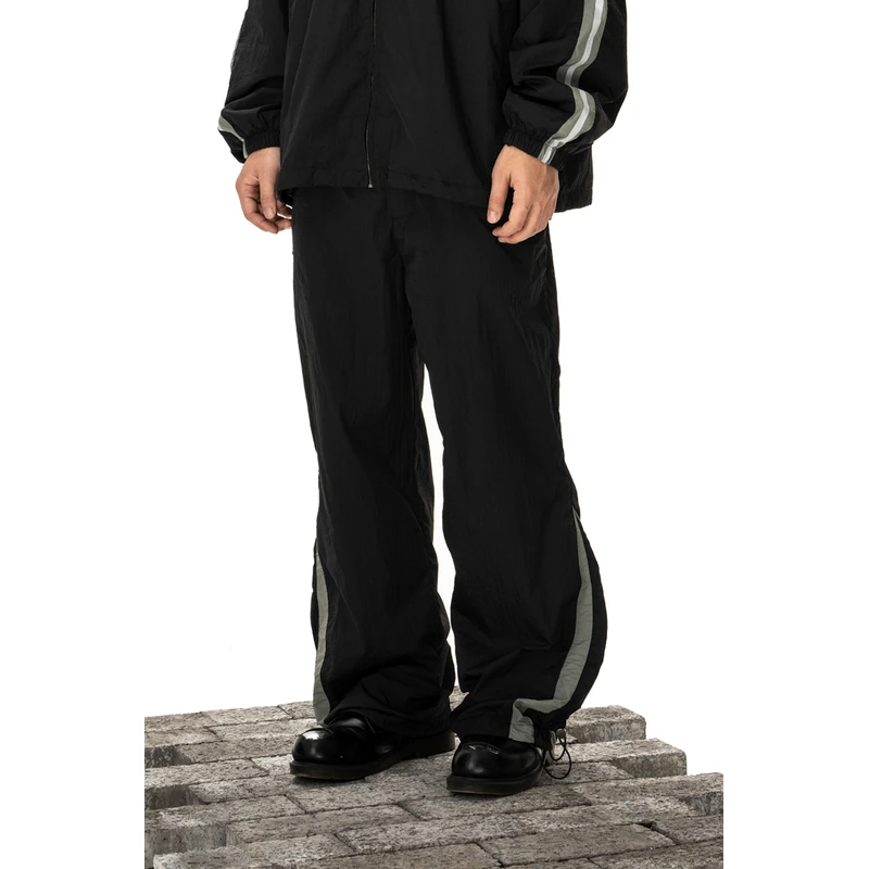 【直播】负一层（城市美容师)尼龙冲锋长裤松紧裤国潮下装男