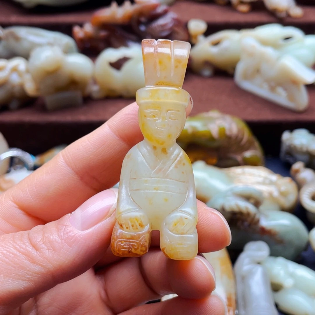 吊坠白玉菩提摆件