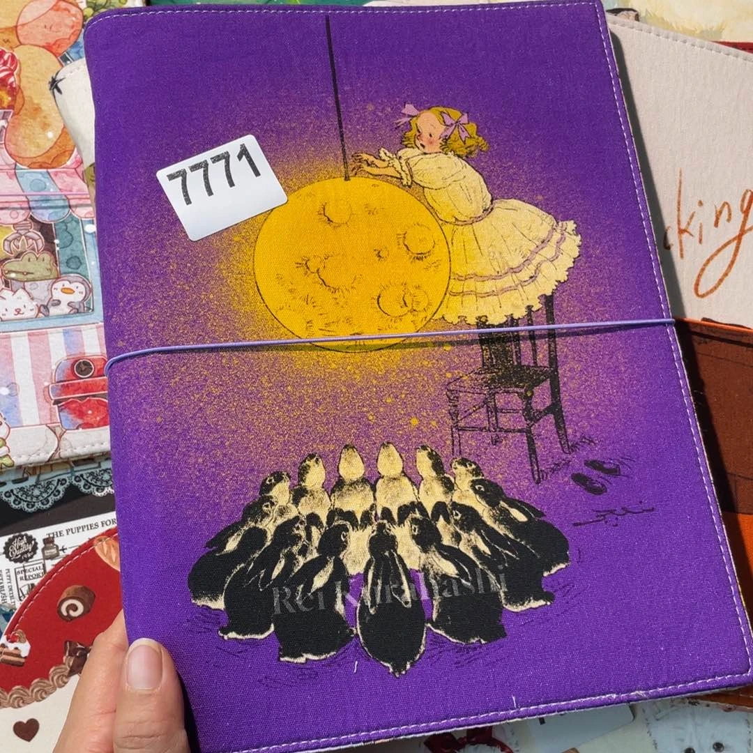 九***菊织绣B5 活页不加纸7771。