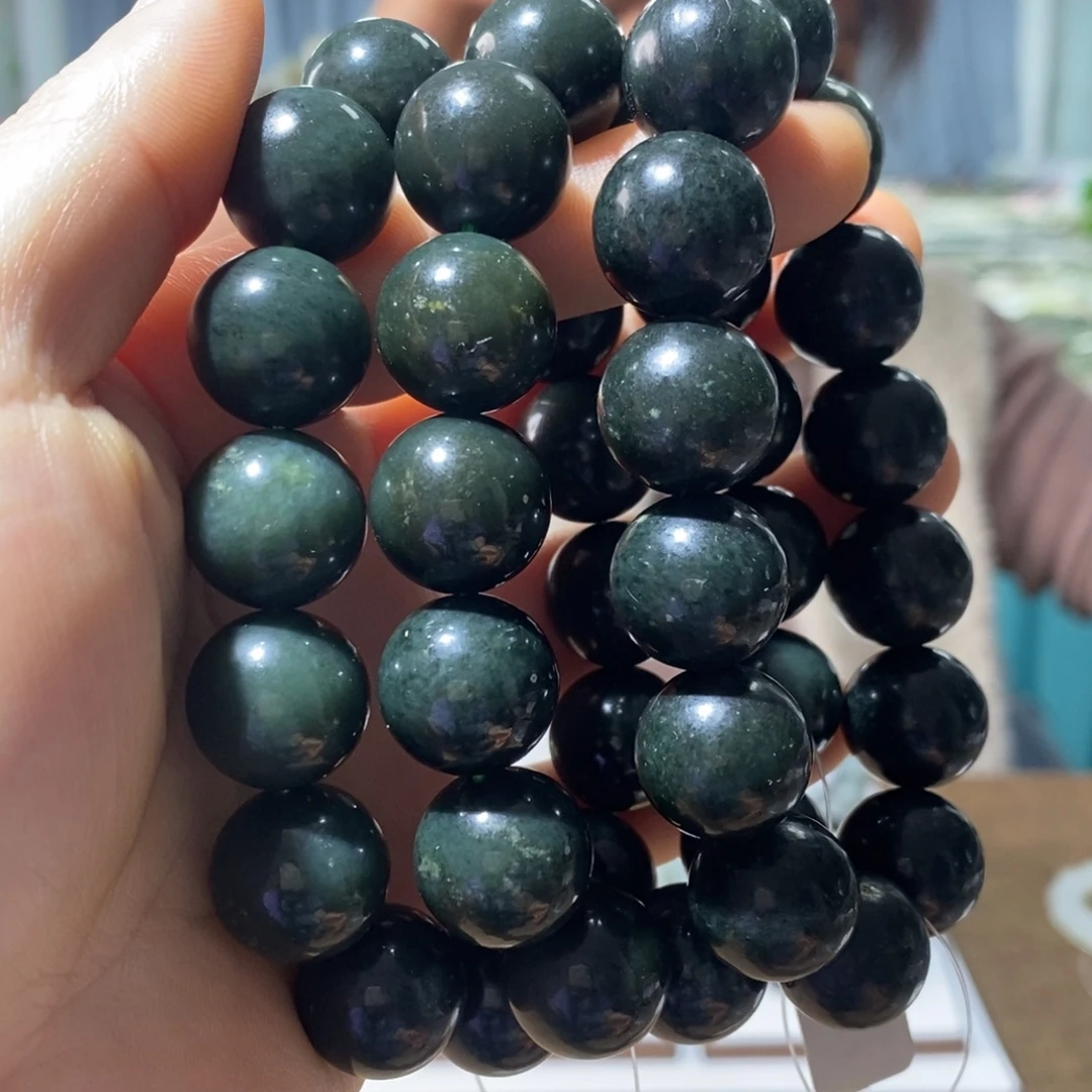 和田玉未镶嵌手链16