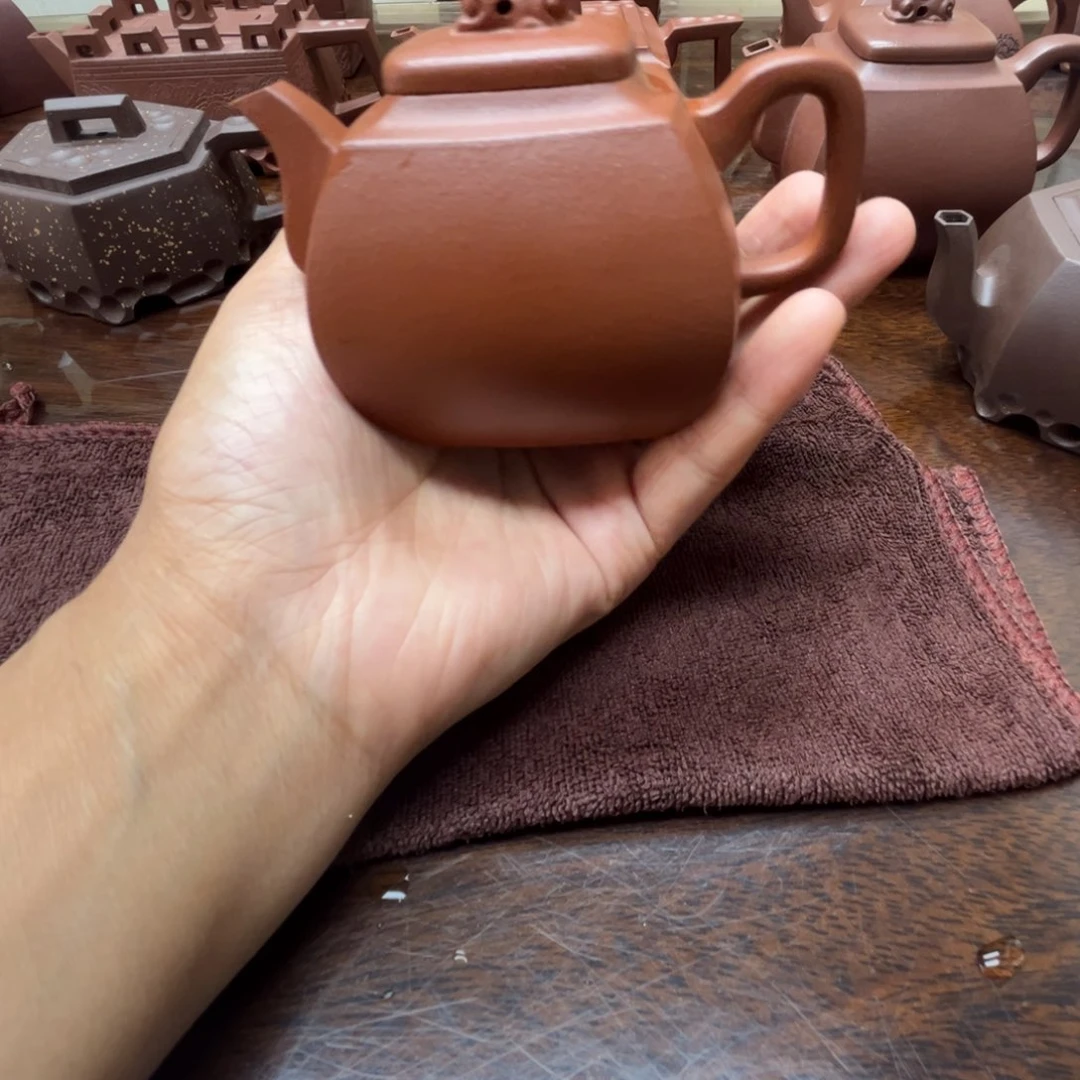 茶壶紫砂朱泥坦然200c c