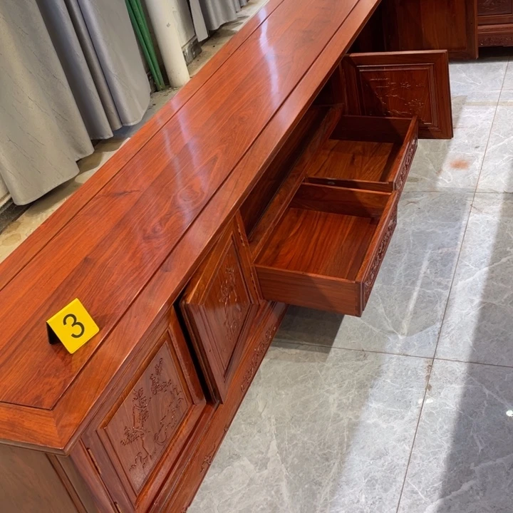 宁***马柜类家具花梨木类240刺猬紫檀电视柜