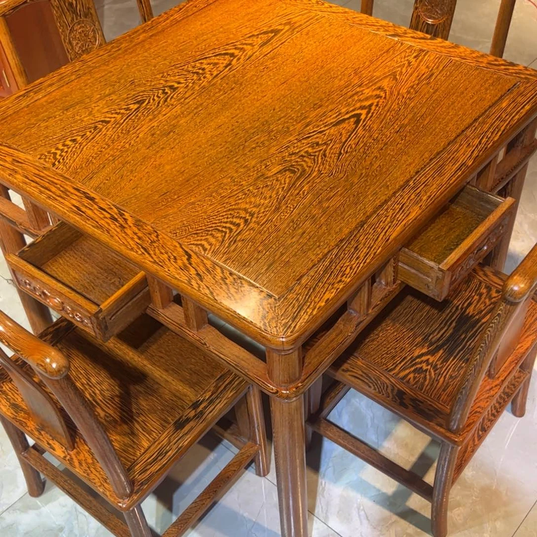 成套家具鸡翅木类78 78 68五件套