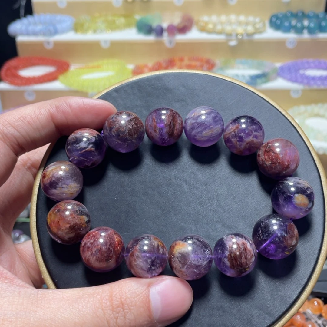 【闪购商品】水晶手串银S800镀金镶嵌M****0