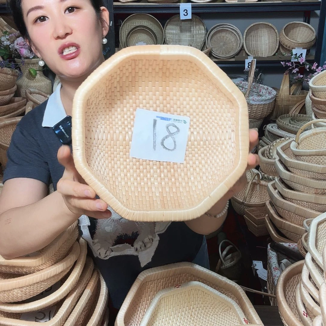 你***来木直播间81号（精编红八角22厘米）
