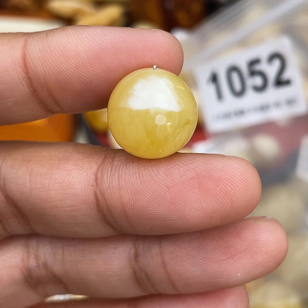 蜜蜡未镶嵌珠宝奇石粉15