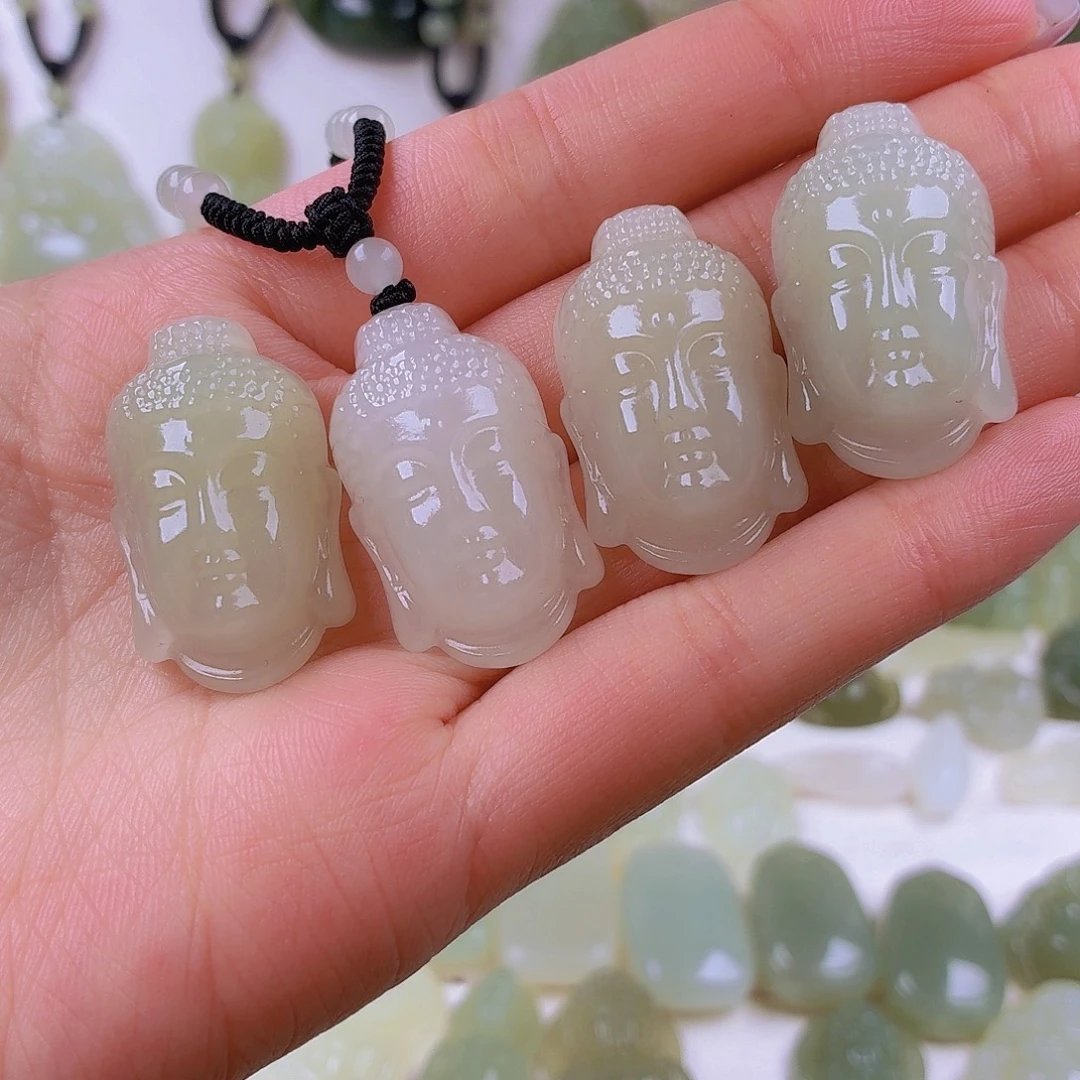 和田玉未镶嵌颈饰多样性发一