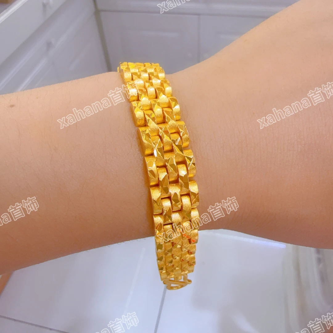 合金手链 爆款个性金子同款手链气质经典百搭