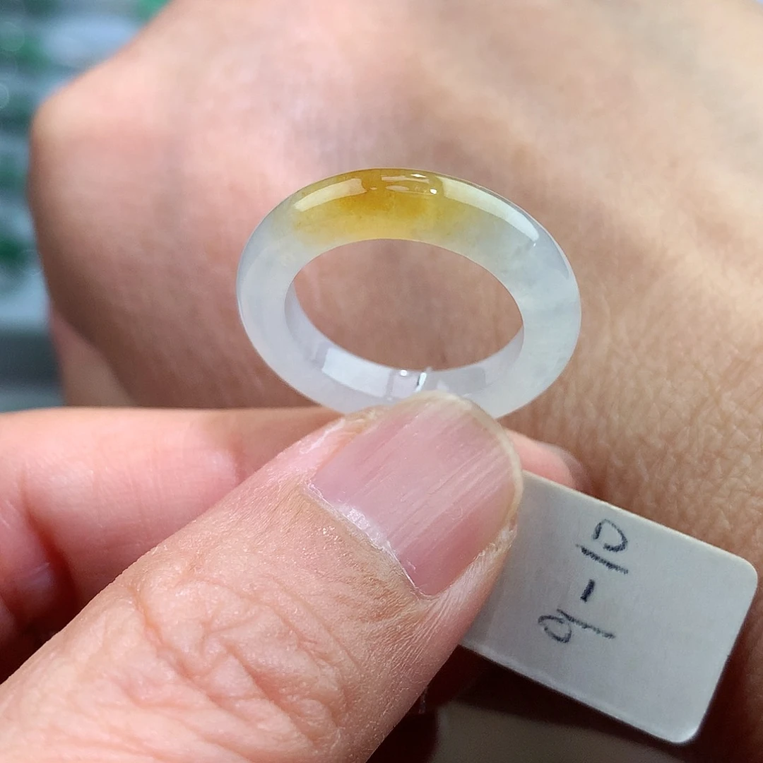 未镶嵌戒指翡翠9-10号