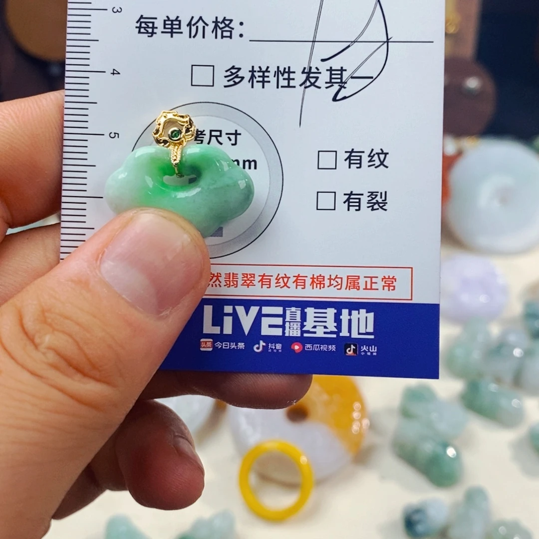 颈饰未镶嵌翡翠1082
