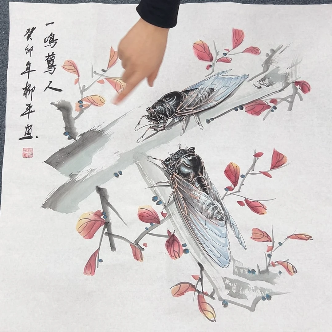 国画纯手绘字画国画作品欣赏