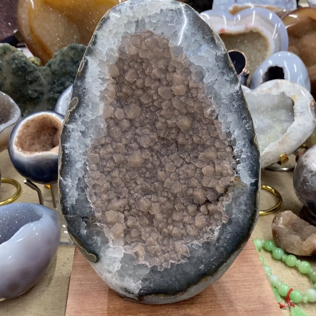 紫晶珠宝半成品银S925镶嵌18