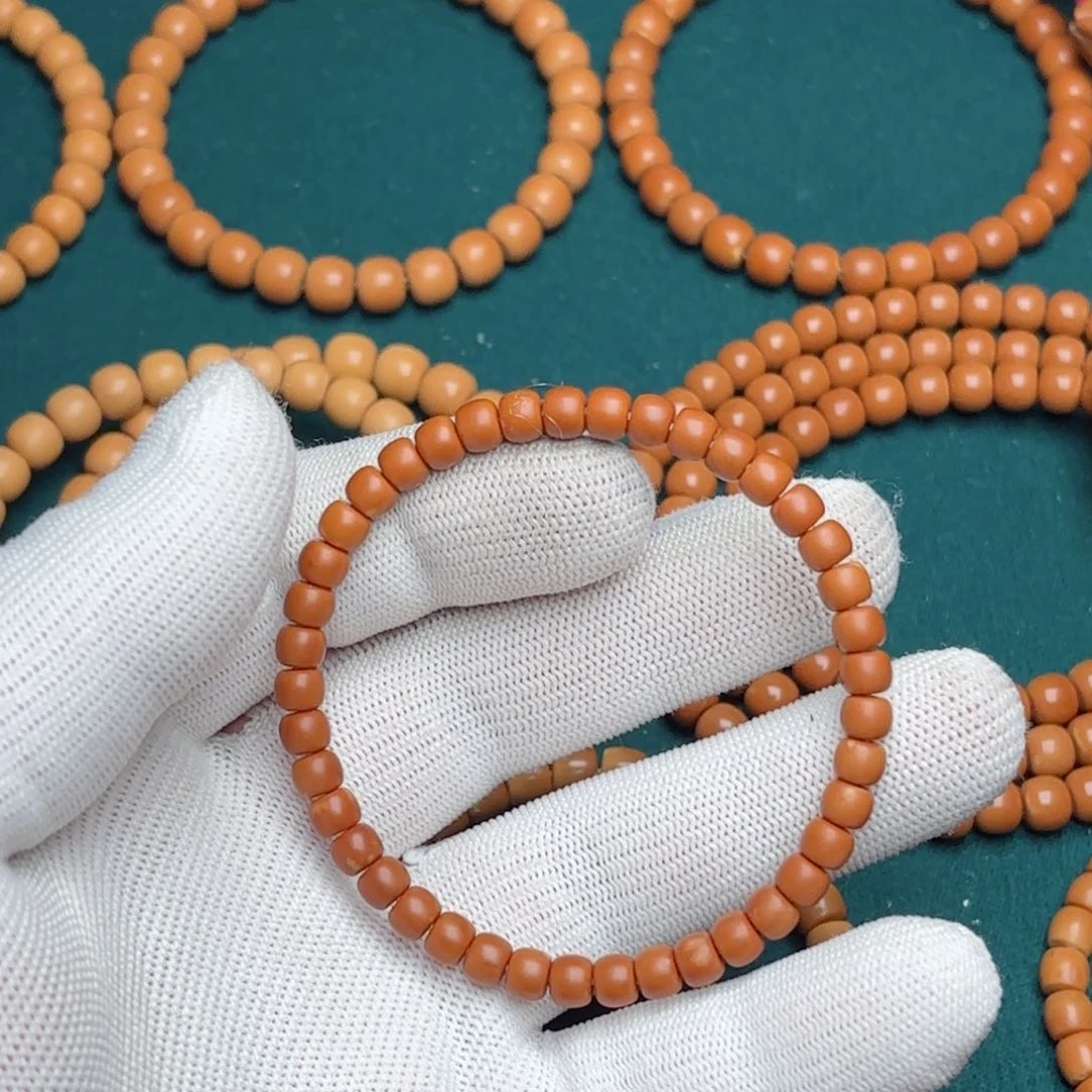 橄榄核手串文**人老挝单圈5.5