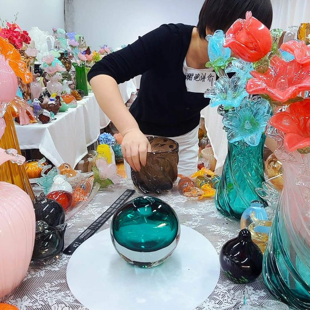 琉璃花瓶花器艺术品