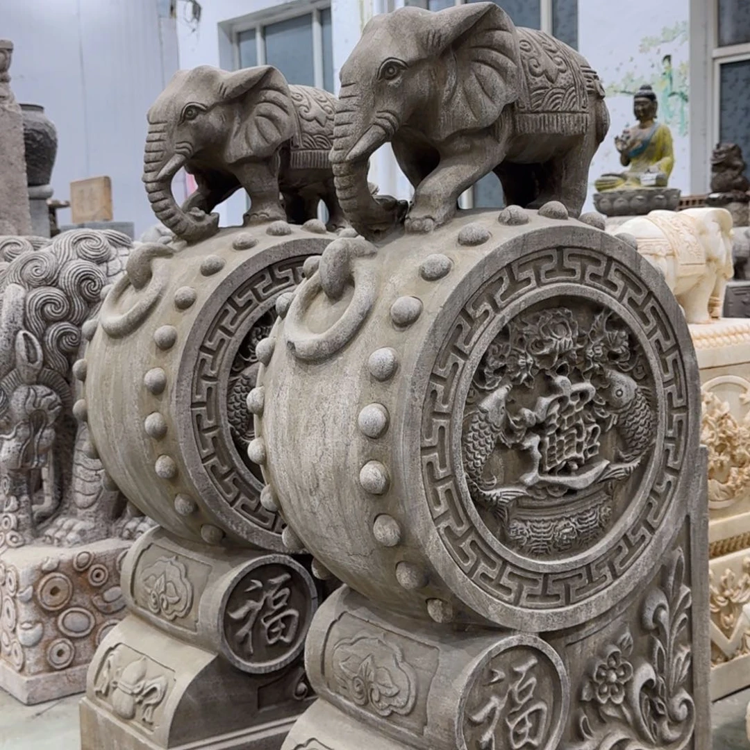 七***厅石材官方认证老石雕不包邮