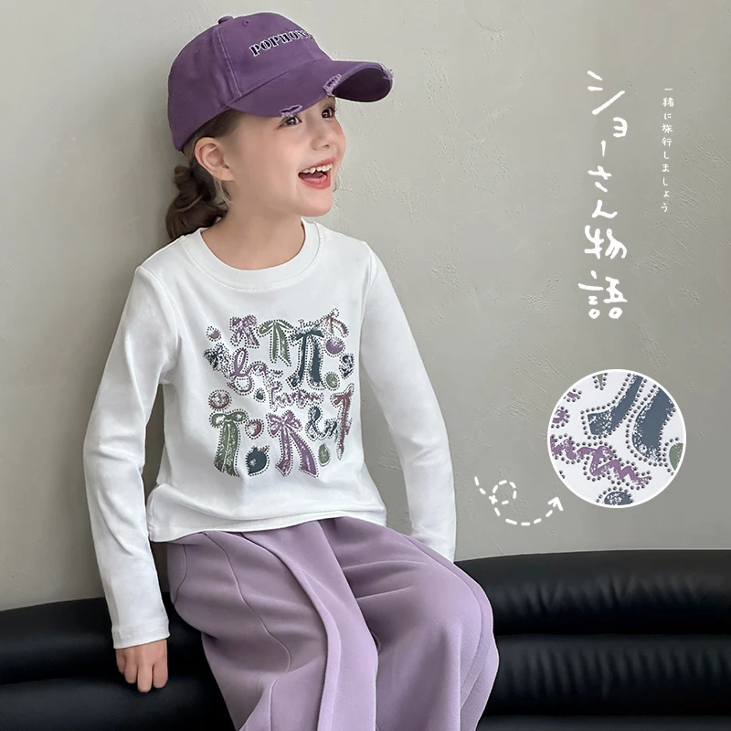 【银河T】儿童长袖T恤2025春秋新款韩版舒适亲子款洋气长袖BCT188