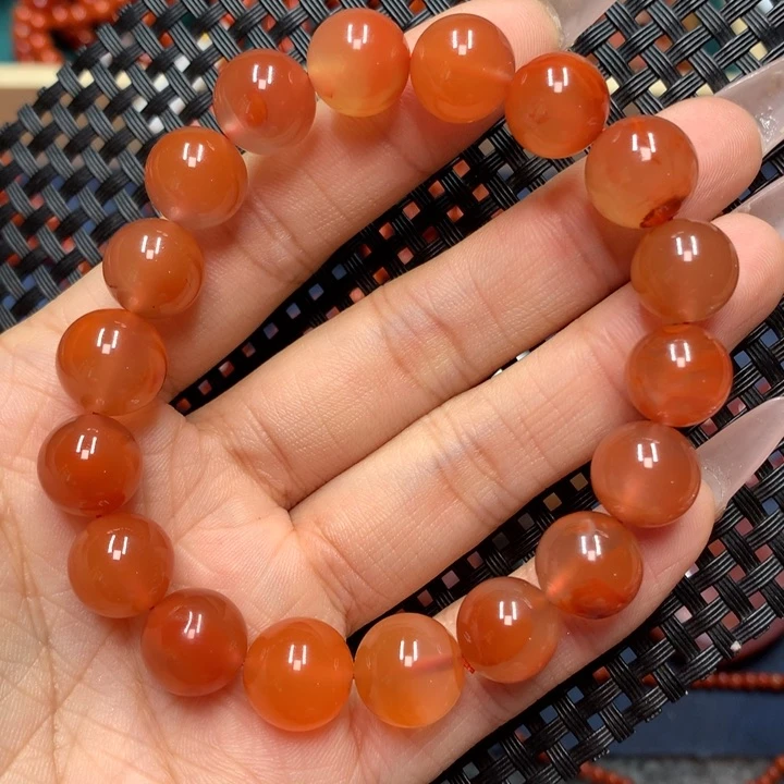南红玛瑙手串未镶嵌11mm