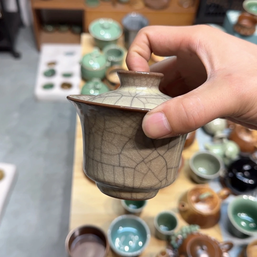 小金茶具青瓷茶器