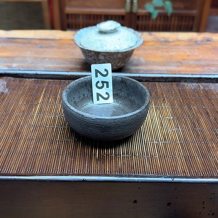 纯手工制作粗陶茶具