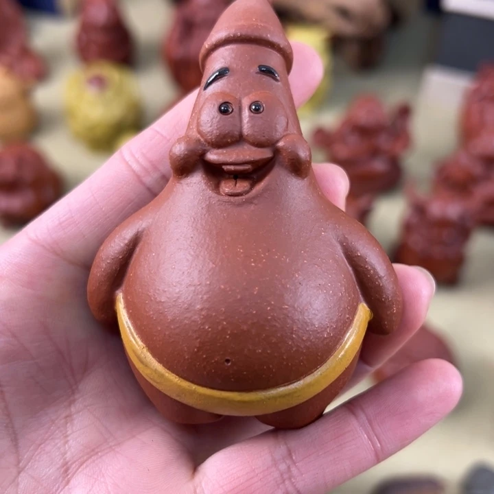 紫砂茶宠紫砂派大星