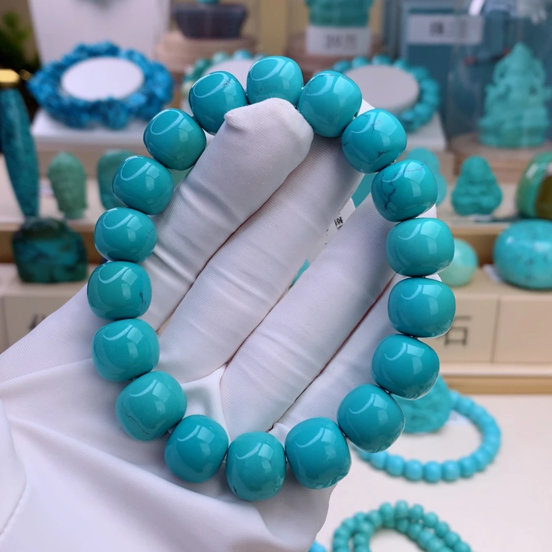 绿松石未镶嵌挂件