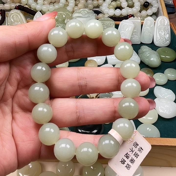 和田玉（糖玉）未镶嵌手链