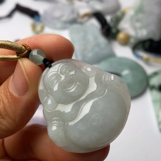 翡翠未镶嵌挂件翡翠