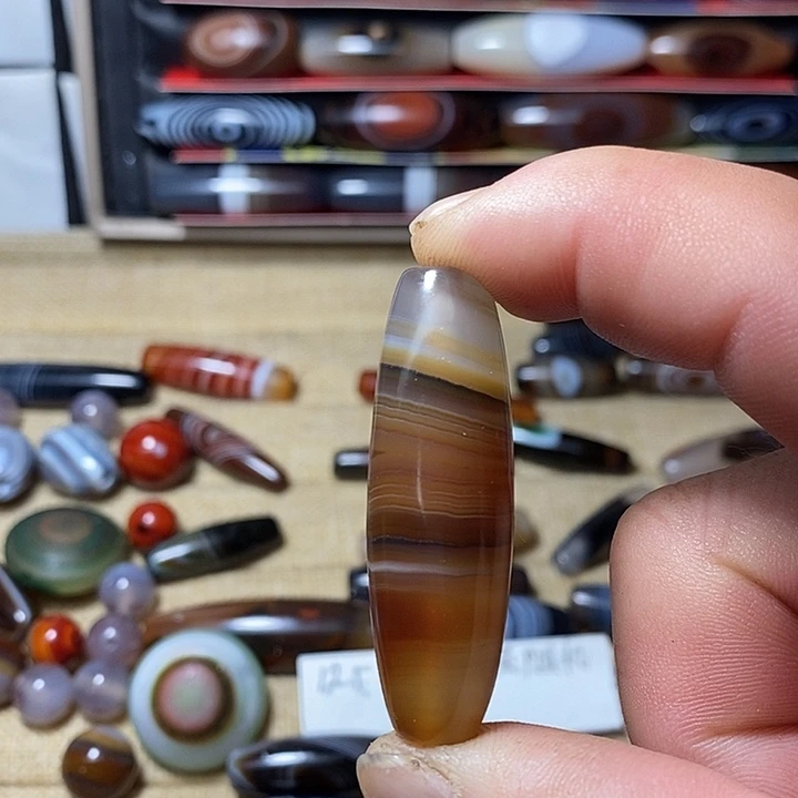 玛瑙/玉髓合金颈饰
