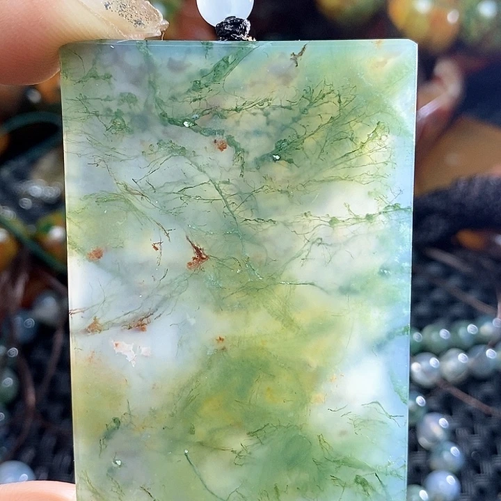 唐***师玛瑙/玉髓未镶嵌颈饰