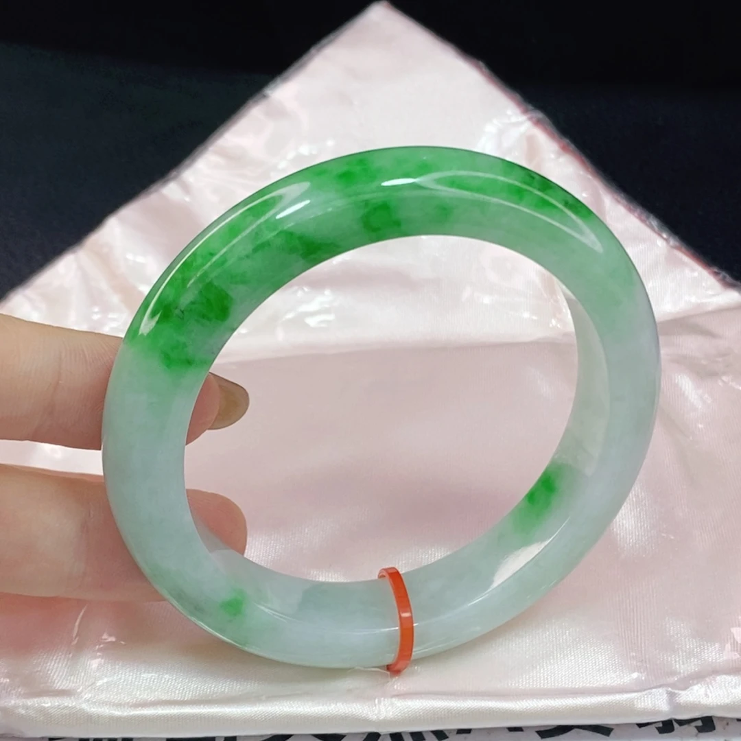 未镶嵌手镯翡翠55.2正圈