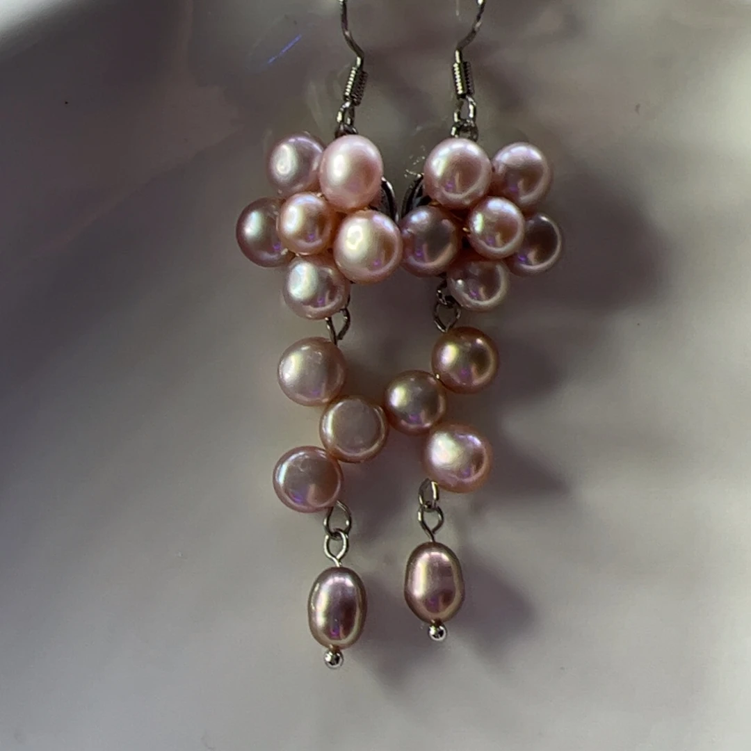 淡水珍珠手绳合金